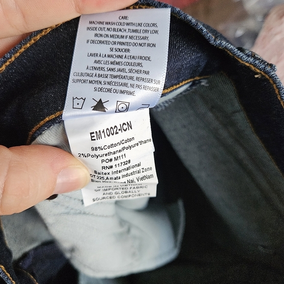 Edwin Jeans Jace Straight Cooper Blue Denim Casual Neutral Classic Medium - Picture 14 of 15